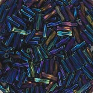 G1T#3-369 Dark Blue Iris Twisted Bugles